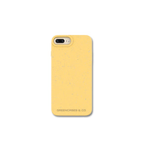 nachhaltige iphone hülle gelb